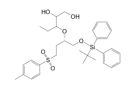 2(S)-1-((tert-Butyldiphenylsilyl)oxy)-2-[(2,3-dihydroxy-1-ethyl)propoxy]-4-(tolyl-4-sulfonyl)butane