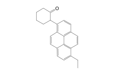 2-(6-ETHYL-1-PYRENYL)-CYCLOHEXANONE