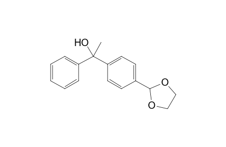 2-[4-(1-Hydroxy-1-phenylethyl)phenyl]-1,3-dioxolane