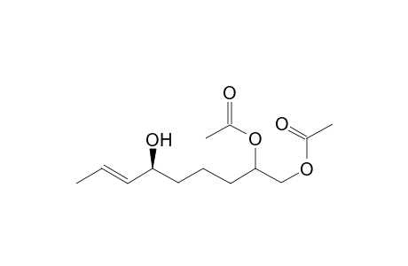(E)-(S)-(+)-6-Hydroxy-2-acetoxynon-7-enyl acetate