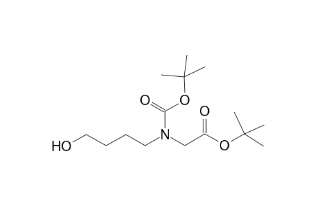 Glycine N-[(1,1-Dimethylethoxy)carbonyl]-N-(.omega.-Hydroxybutyl)-1,1-dimethylethyl ester