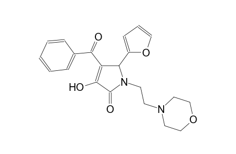 2H-pyrrol-2-one, 4-benzoyl-5-(2-furanyl)-1,5-dihydro-3-hydroxy-1-[2-(4-morpholinyl)ethyl]-