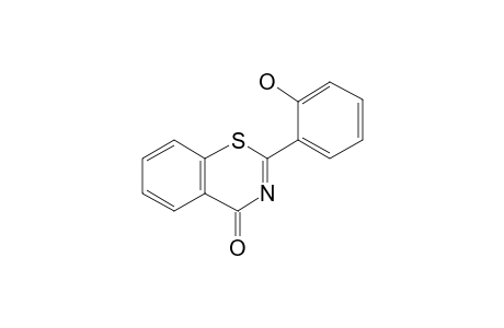 2-o-Hydroxyphenyl-4H-5,6-benzo-1,3-thiazin-4-one