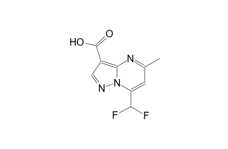7-(difluoromethyl)-5-methylpyrazolo[1,5-a]pyrimidine-3-carboxylic acid