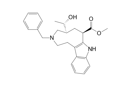 (5S,7R)-3-benzyl-5-[(1S)-1-hydroxyethyl]-2,4,5,6,7,8-hexahydro-1H-azonin[5,4-b]indole-7-carboxylic acid methyl ester