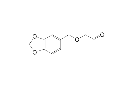 2-(2H-1,3-benzodioxol-5-ylmethoxy)acetaldehyde