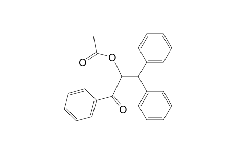 2-Acetyloxy-1,3,3-triphenyl-1-propanone