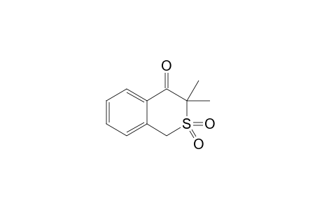 3,3-DIMETHYL-ISOTHIOCHROMAN-4-ON-2,2-DIOXID