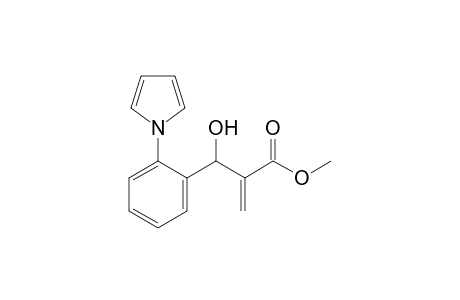 Methyl 2-[1-hydroxy-1-{2-(1H-pyrrol-1-yl)phenyl}methyl]propenoate