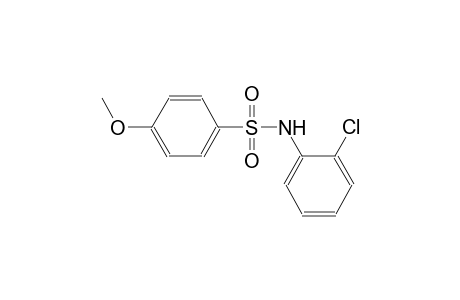 N-(2-chlorophenyl)-4-methoxybenzenesulfonamide