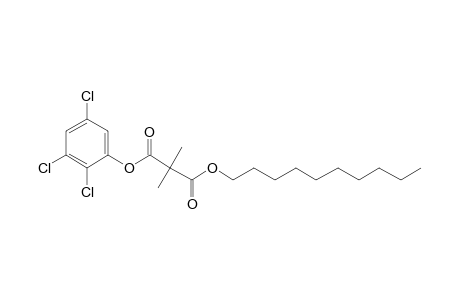 Dimethylmalonic acid, decyl 2,3,5-trichlorophenyl ester