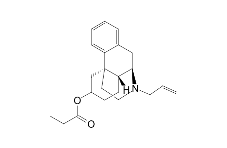 N-(2-propenyl)-6-(ethylcarbonyloxy)morphinan