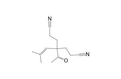 Heptanedinitrile, 4-acetyl-4-(2-methyl-1-propenyl)-