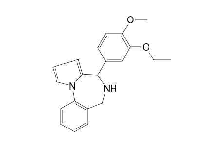 4-(3-Ethoxy-4-methoxy-phenyl)-5,6-dihydro-4H-pyrrolo[1,2-a][1,4]benzodiazepine