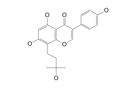 5,7,4'-Trihydroxy-8-(3-hydroxy-3-methylbutyl)isoflavone