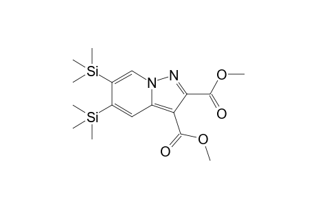 Dimethyl 5,6-bis(trimethylsilyl)pyrazolo[1,5-a]pyridine-2,3-dicarboxylate
