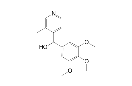 3-Methyl-4-pyridyl 3',4',5'-Trimetoxyphenyl Methanol