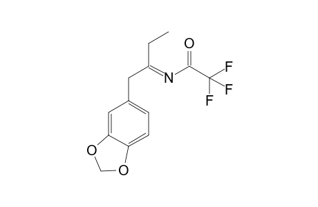 N-Hydroxy-1-(3,4-methylenedioxyphenyl)butan-2-amine-A (-H2O) TFA