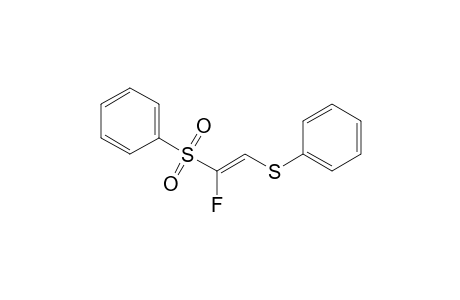 (E/Z)-1-Fluoro-1-(phenylsulfonyl)-2-(phenylthio)ethylene