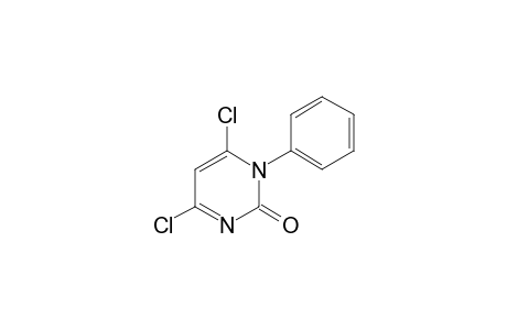 4,6-bis(chloranyl)-1-phenyl-pyrimidin-2-one