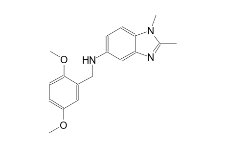 N-(2,5-dimethoxybenzyl)-1,2-dimethyl-1H-benzimidazol-5-amine