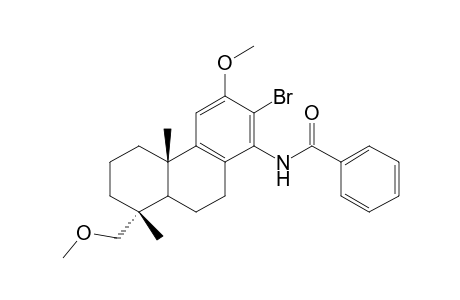 N-(13-bromo-12,19-dimethoxypodocarpa-8,11,13-trien-14-yl)benzamide