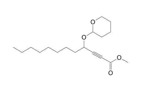 Methyl 4-(2-tetrahydropyranyloxy)-2-dodecynoate