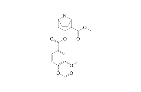 Cocaine-M (HO-methoxy-) AC