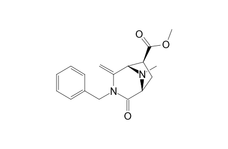(1R,5S,6S) Methyl 3-benzyl-8-methyl-4-methylene-2-oxo-3,8-diazabicyclo[3.2.1]octane-6-exo-6-carboxylate