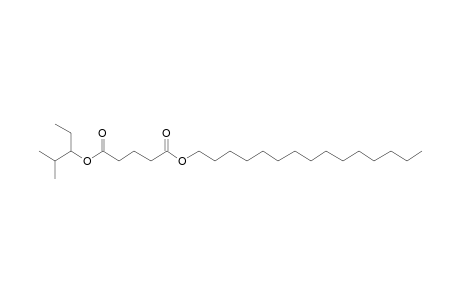 Glutaric acid, 2-methylpent-3-yl pentadecyl ester