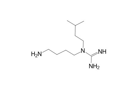 Guanidine, 1-(4-aminobutyl)-1-isopentyl-