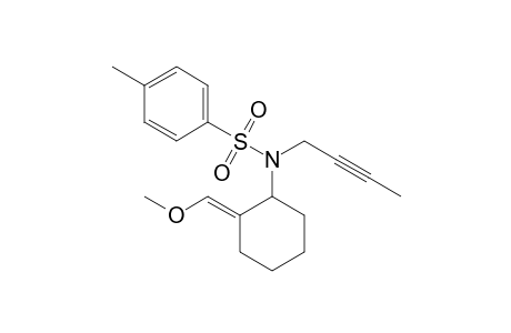 N-but-2-ynyl-N-[(2E)-2-(methoxymethylene)cyclohexyl]-4-methyl-benzenesulfonamide