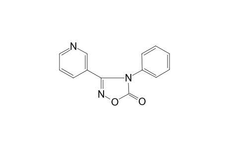 4-Phenyl-3-(3-pyridinyl)-1,2,4-oxadiazol-5(4H)-one