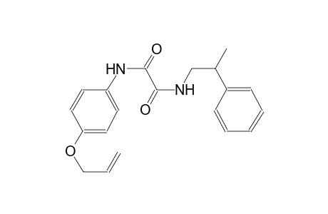 ethanediamide, N~1~-(2-phenylpropyl)-N~2~-[4-(2-propenyloxy)phenyl]-