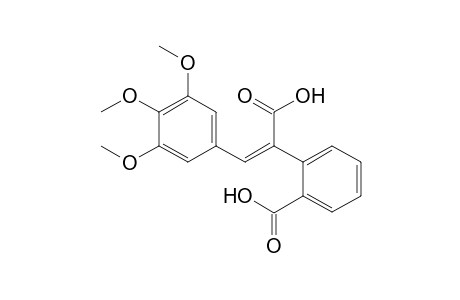 (Z)-2-(2-carboxyphenyl)-3-(3,4,5-trimethoxyphenyl)acrylic acid