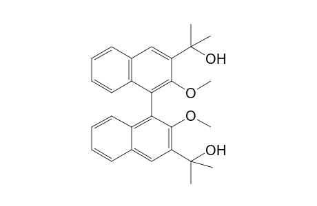 2,2'-Dimethoxy-3,3'-bis(1"-hydroxy-1"-methylethyl)-1,1'-binaphthalene