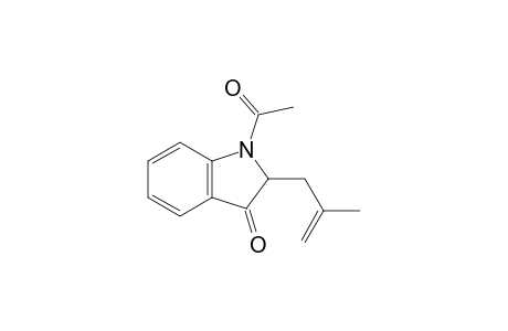 1-Acetyl-2-(2-methylallyl)indolin-3-one