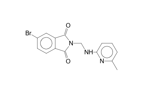 4-Bromo-N-[(6-methyl-2-pyridyl)aminomethyl]phthalimide