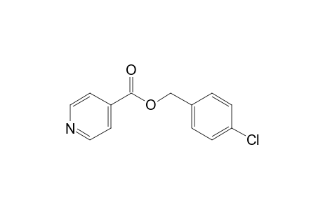 Isonicotinic acid, (4-chlorophenyl)methyl ester