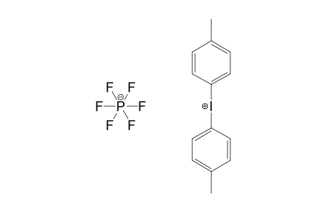 4,4'-Dimethyldiphenyliodonium hexafluorophosphateIodonium, bis(4-methylphenyl)-, hexafluorophosphate(1-)