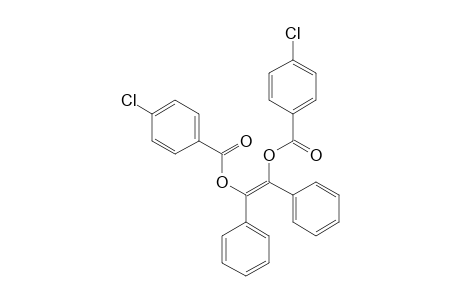 .alpha.,.beta.-stilbenediol bis(p-chlorobenzoate)