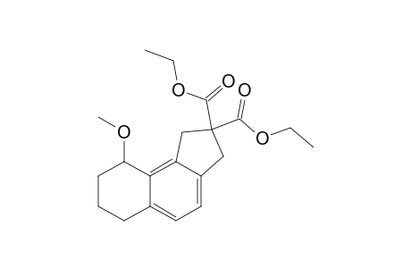 Diethyl 1,3,6,7,8,9-hexahydro-9-methoxy-2H-cyclopenta[a]naphthalene-2,2-dicarboxylate