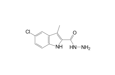 5-chloro-3-methylindole-2-carboxylic acid, hydrazide