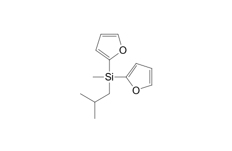 bis(2-furyl)isobutylmethylsilane
