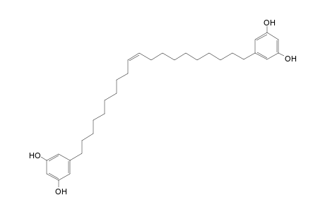 (10'Z)-1,3-dihydroxy-5-[20'-(3'',5''-dihydroxyphenyl)-10'-dodecen-1'-yl]benzene