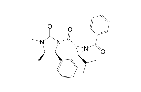 (4R,5S)-1-[(2R,3S)-1-benzoyl-3-isopropyl-aziridine-2-carbonyl]-3,4-dimethyl-5-phenyl-imidazolidin-2-one