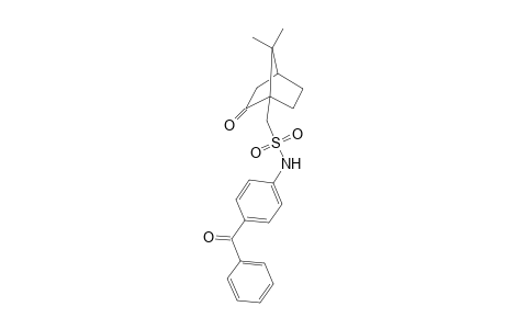 Bicyclo[2.2.1]heptane-1-methanesulfonamide, N-(4-benzoylphenyl)-7,7-dimethyl-2-oxo-