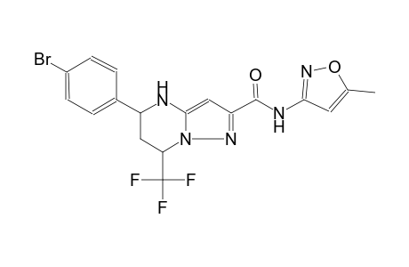 pyrazolo[1,5-a]pyrimidine-2-carboxamide, 5-(4-bromophenyl)-4,5,6,7-tetrahydro-N-(5-methyl-3-isoxazolyl)-7-(trifluoromethyl)-