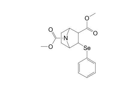 7-Carbomethoxy-2-exo-(carbomethoxy)-3-exo-(phenylseleno)-7-azabicyclo[2.2.1]heptane