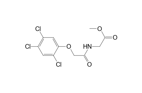 2-[[1-oxo-2-(2,4,5-trichlorophenoxy)ethyl]amino]acetic acid methyl ester
